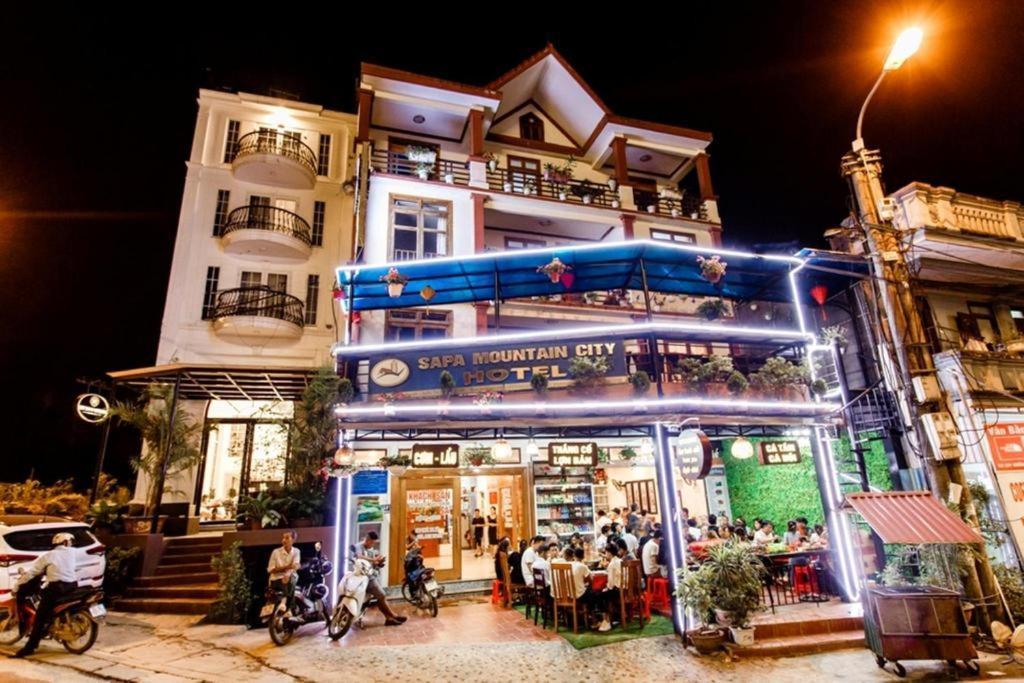 Mountain City Hotel Sapa Exterior foto