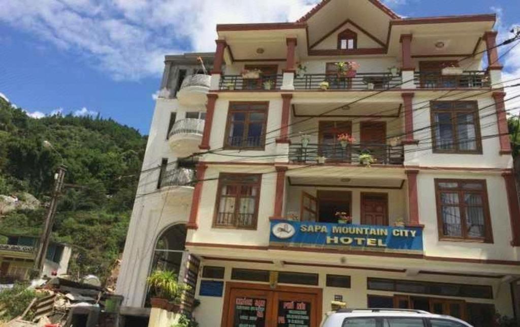 Mountain City Hotel Sapa Exterior foto