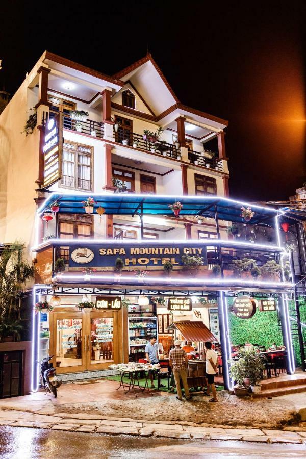 Mountain City Hotel Sapa Exterior foto