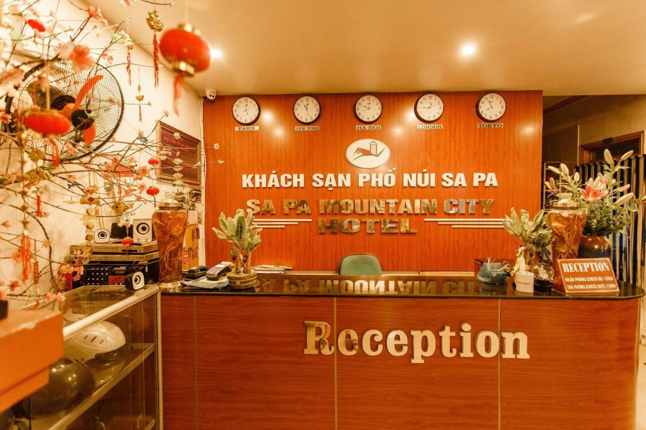 Mountain City Hotel Sapa Exterior foto